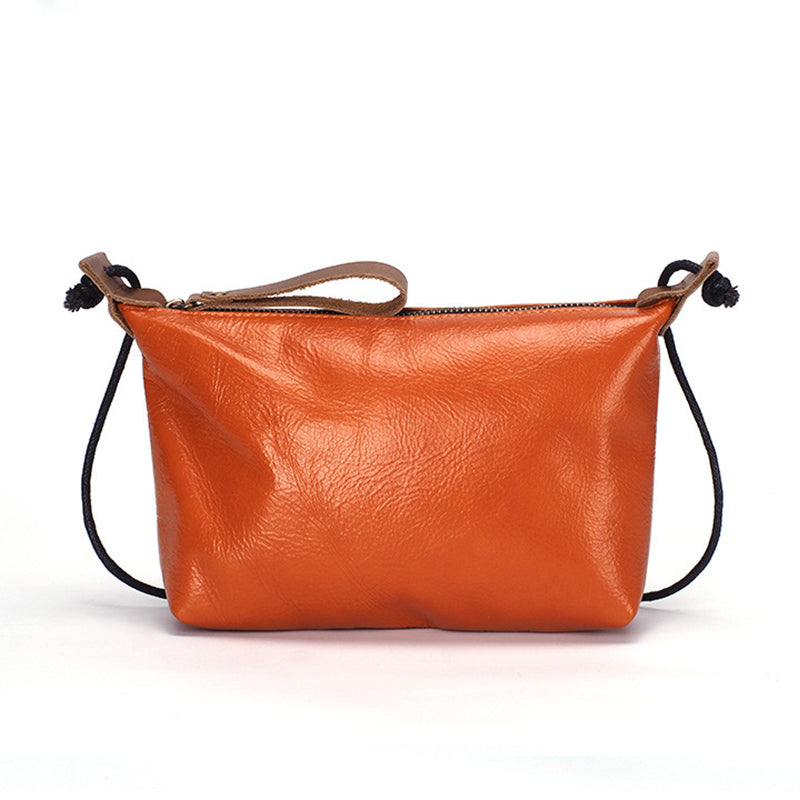 277 Simple Stylish Cowhide Leather Women Crossbody Bag Cosmetic Phone Zipper Carrying Bag 277 Simple Stylish Cowhide Leather Women Crossbody Bag Cosmetic Phone Zipper Carrying Bag
